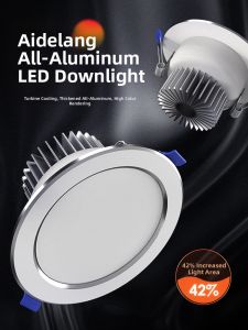ADDLON | Triple Color Home Use Recessed LED Downlight 75mm