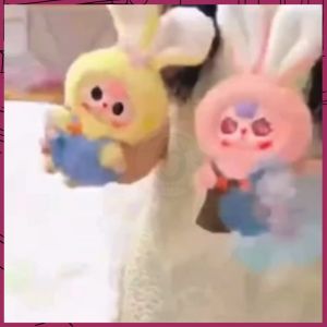 Baby Three Rabbit Macaron ตุ๊กตากระต่าย พวงกุญแจ สินค้าของแท้100% ตุ๊กตากระต่าย 3 ตัว ตุ๊กตากระต่าย3ตัว - Lazada