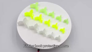 ShareShark 20 Chiếc Móc Neo Có Nắp Bảo Vệ Móc Câu Ba Ngạnh Vỏ Bảo Vệ An Toàn Mũ Bảo Vệ Cho Dụng Cụ Câu Cá Biển Đầu Nối Nhựa
