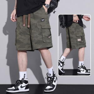 TUCANO | American Retro Camouflage Wide Straight Cut Shorts