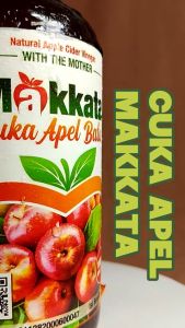 Obat Asam Urat Paling Ampuh: Cuka Apel Makkata Atasi Asam Urat, Kolesterol & Nyeri Sendi ORI BPOM 330ml