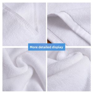 10 Pack High Quality Hotel White Small Square Towel Towel Cotton Face Wash Hotel Beauty Salon Thickened Hand Cleaning Pure Color