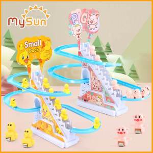 Vịt leo cầu thang cho bé loại to có nhạc giá rẻ lẻ MySun có TẶNG PIN