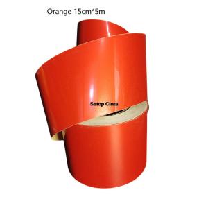 15cm*5m Advertisement Reflective Material Red Silver White Orange Adhesive Safety Warning Glass Beads Tapes Reflectors Stickers