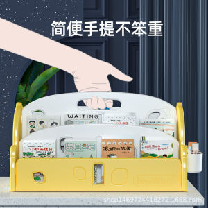 CHIZHIDU | Baby Storage and Bookshelf Compact Tabletop Organizer