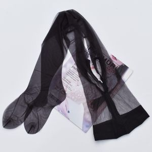 Ultra-Thin Silk Smooth High-Transparency Invisible Light Black Womens Pantyhose Luxury Brand Momo Goddess Leg Shaping Socks