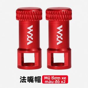 VXM | Hợp Kim Nhôm Xe Đạp Đường Cao Tốc Nắp Van 2 Trong 1 Che Bụi Xe Gấp Lõi Van Dụng Cụ Xe Đạp Đường Bộ Phụ Kiện Thiết Bị