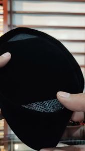 Peci Hitam Polos AC Anak Dewasa Tinggi 9cm 10cm 11cm 12cm Kopiah Pria Perlengkapan Sholat