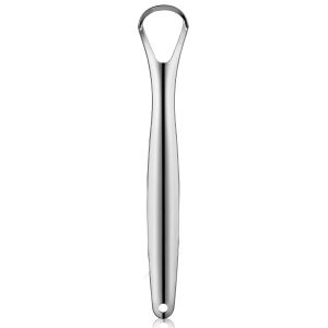Premium 1pcs/3pcs Metal Tongue Scraper Cleaner for Adults & Kids Portable Stainless Steel Tongue Scrapers Brushes for Removing