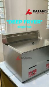 12L 12Liters 12 L 12 Liters Gas Type Deep Fryer Large Size Single Tub Dual Burner