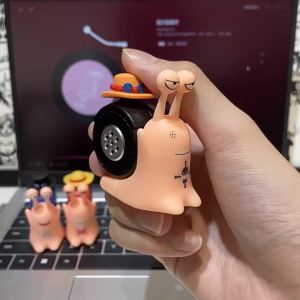 Bandai | One Piece Luffy Ace Voice Recorder Keychain Cute Figure Gift Toy  Record Playback Phone Can Sound Recording Toys Display Gifts