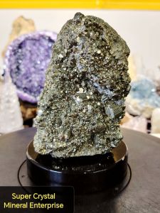 Natural Peru High Grade Gold Pyrite Crystal Ornament GP02 #Naturalcrystal #homedecor #Lifestyle #Furniture #Pyrite