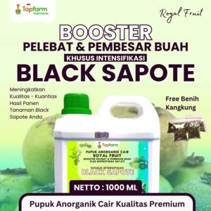 Pupuk Black Sapote Topfarm Agar Tanaman Black Sapote Cepat Berbuah / Pupuk Agar Pohon Black Sapote Berbuah lebat / Pupuk Khusus Tanaman Black Sapote / Pupuk Pelebat dan Pemanis Buah Black Sapote / Pupuk Buah Black Sapote