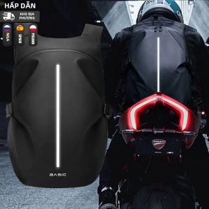 Ba Lô Đi Xe Máy Chống Thấm Nước Túi Du Lịch Sức Chứa Lớn Dành Cho Nam Và Nữ Polyester Chất Lượng Cao Ba Lô Mũ Bảo Hiểm Xe Máy Dành Cho Nam Rider Dành Cho Nữ