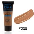 Party Must-Have! Dark-Shade Liquid Foundation: Waterproof, Oil-Free & Sweat-Proof, Full Coverage, Built-In Setting. 