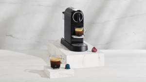 Nespresso CitiZ Coffee Machine Espresso Programmable Coffee Maker with Coffee Capsules White