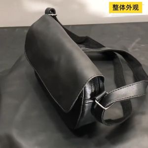 Túi đeo chéo da sang trọng chống nước Plain [KHUYẾN MÃI LỚN]