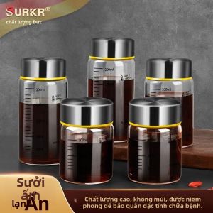 JOSEN LIGHTING | Ly Du Lịch Thủy Tinh Có Thước Đo Thuốc Thảo Dược