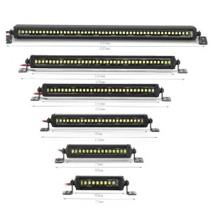 55-215mm High Brightness LED Light Bar for RC Crawler TRX4 SCX10 Slash Waterproof Roof Lamp Upgrade Parts