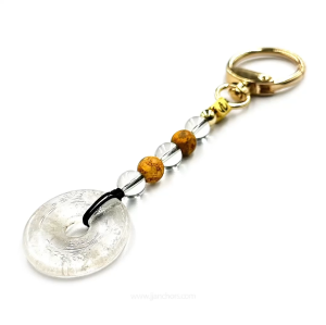 JJ Anchors | Good Luck Charm with 14k Gold Filled Beads | Natural Stone