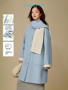INMAN | Khăn Quàng Cổ Đôi Mặt 100% Len