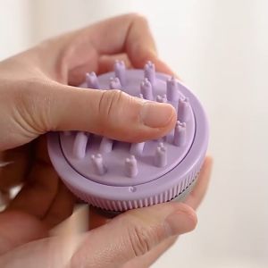 Space Capsule Refillable Pet Bath Brush