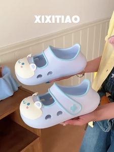 XIXITIAO | Giày Bằng Nữ Hỗ Trợ Cung Chân Lolita Ngọt Không Trượt Mùa Hè