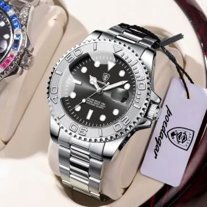 POEDAGAR | POEDAGAR Fashion Classic Man Clock Waterproof Stainless Steel Luminous Date Men Watch Business Mens Quartz Watches Reloj Hombre
