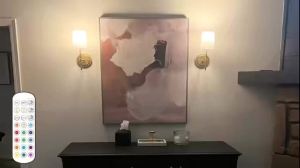 Bóng Đèn LED Không Dây Sạc Lại Được Từ Tính E27 RGBW Điều Chỉnh Độ Sáng Có Điều Khiển Từ Xa 5W Đèn Khẩn Cấp Tháo Rời Được Với 3 Chế Độ Hẹn Giờ Dành Cho Phòng Khách