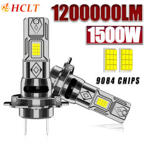 H7 Led Lights 120000LM CANBUS 1:1 Wireless Mini LED Headlight For Car 9084 CSP Chip Turbo Auto Fog Bulbs With Fan Plug&Play 12V