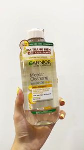 Nước Tẩy Trang Dạng Dầu Garnier Màu Vàng Micellar Cleansing Water in Oil 400ml [Chính Hãng]