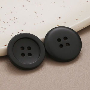 Nút Nhựa Đen Đa Năng Cho Áo Khoác Len Áo Khoác Gió Vest Quần Tây Nút Áo Khoác Nút Tinh Tế Nút Quần Áo
