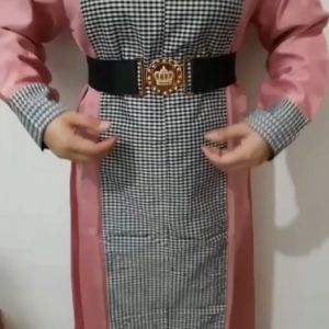 ikat pinggang wanita bahan karet melar/belt lebar 5cm termurah