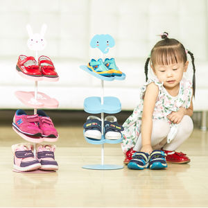 Baby Shoe Rack Cartoon Animal Three-Dimensional Childrens Shoe Rack Floor Shoes Storage Cute Kids Birthday Present