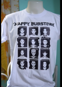 Seventeen Happy Burstday Tshirt Cotton 100%