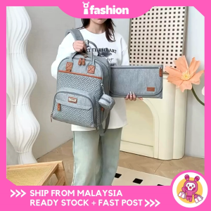 iFASHION 2339 Multipurpose Mommy Bag Outdoor Travel Diaper Backpack Maternity Pack Beg Lampin Bayi