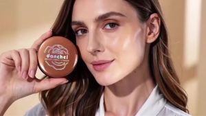 ibcccndc | Woman Makeup 6-Colors Matte Bronze Powder Velvety Smooth Natural Setting Powder Makeup Buildable Coverage Long-Lasting Wear Cosm