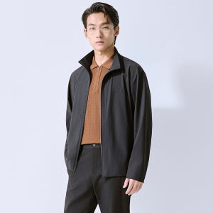 Summer Thin Collar Mens Business Casual Jacket