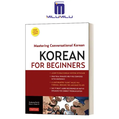 Korean for Beginners: Mastering Conversational Korean (Includes Free Online Audio) Paperback by Henry J. Amen IV Original English books