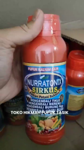 PESTISIDA PEMBASMI HAMA TIKUS SAWAH DAN PADI SERTA TANAMAN LAINNYA ISI 500 ML NURRATONIX SIRKUS MENGANDUNG ZPT YANG BAGUS UNTUK PERTUMBUHAN TANAMAN PADI PENAMBAH BOBOT GABAH PADI