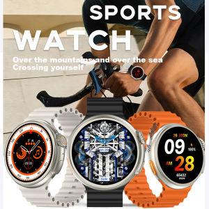 Coonba【Shipping⭐】Z78 ULTRA Smartwatch 1.52-inch AMOLED Display Outdoor Sports Smartwatch NFC Bluetooth Calling & AI Voice Heart Rate/ECG/Blood Pressure/Oxygen/Sleep Detection Smartwatch
