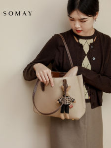 Large Capacity Tote Bag 2025 New Autumn Winter Fashion White Shoulder Bag Commuter Womens Bag Casual Simple Style Double Zipper