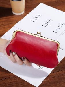 SIFULUN | Genuine Leather Slim Wallet Long Design Multi-card Holder