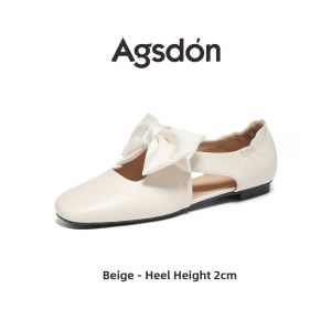 Agsdon | Ballet Soft-sole Mary Jane Shoes Women 2026 New Summer Easy Slip-on