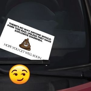 Calling Card Size Parking Card