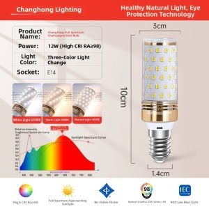 CHANGHONG | Tri-color Dimmable Energy Saving Bulb