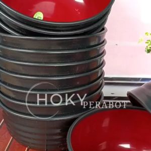 12 PCS MANGKUK RAMEN PLASTIK DOP PALING LARIS 6 INCH MANGKUK SUPER TEBAL