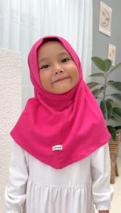 Hijab Anak Instan Zahra Junior Lucuna Mix Warna Size 2-10 TH
