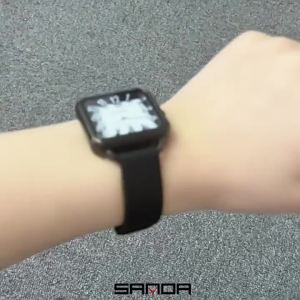 SANDA 3269 Fashion Quartz Watch Girl And Boy 5ATM Waterproof Rectangle Light Trend Student Young Mens Quartz Watch 2025