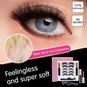 Magnetic False Eyelashes Five Pairs Glue Free
